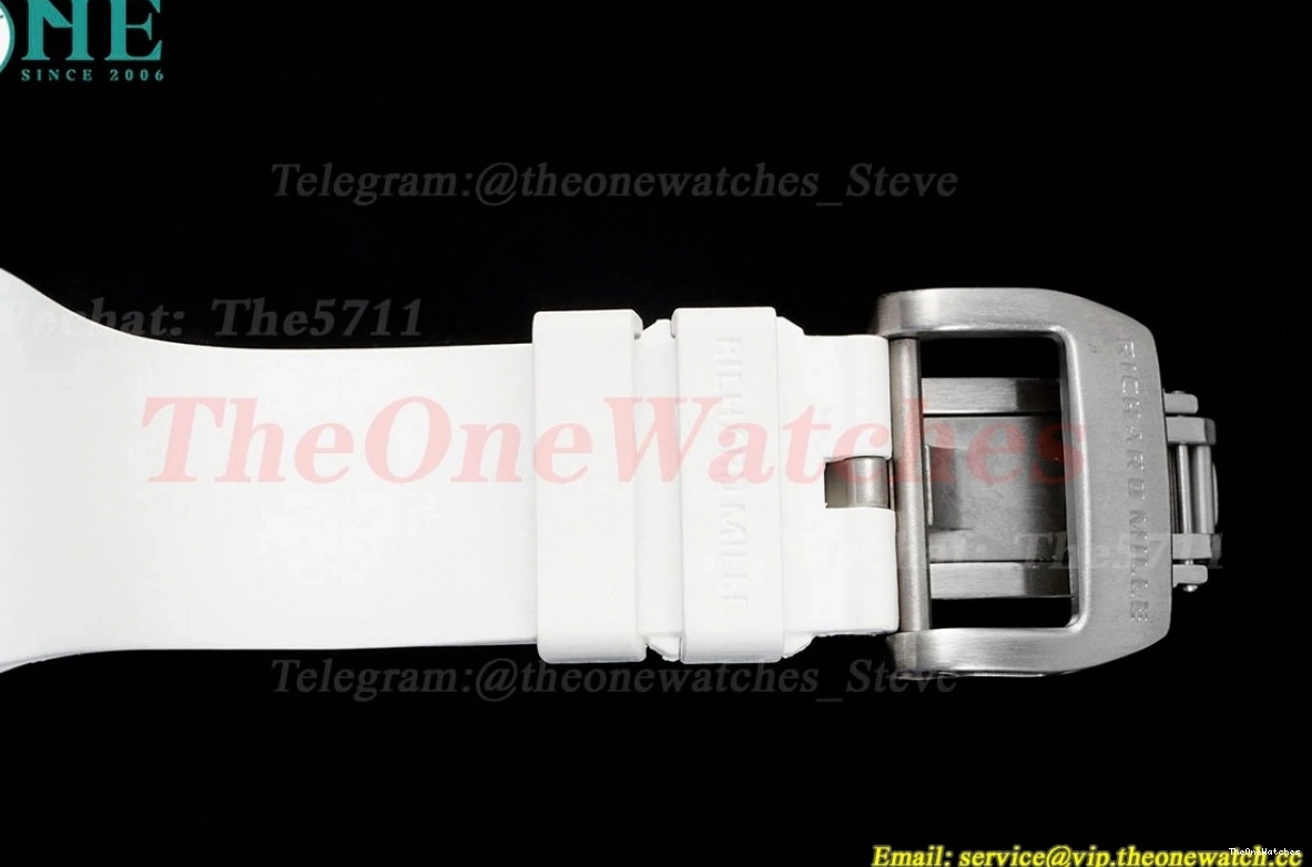 RM56-02 44mm Strap Tourb on Skeleton Dial White RMF Rubber 0314